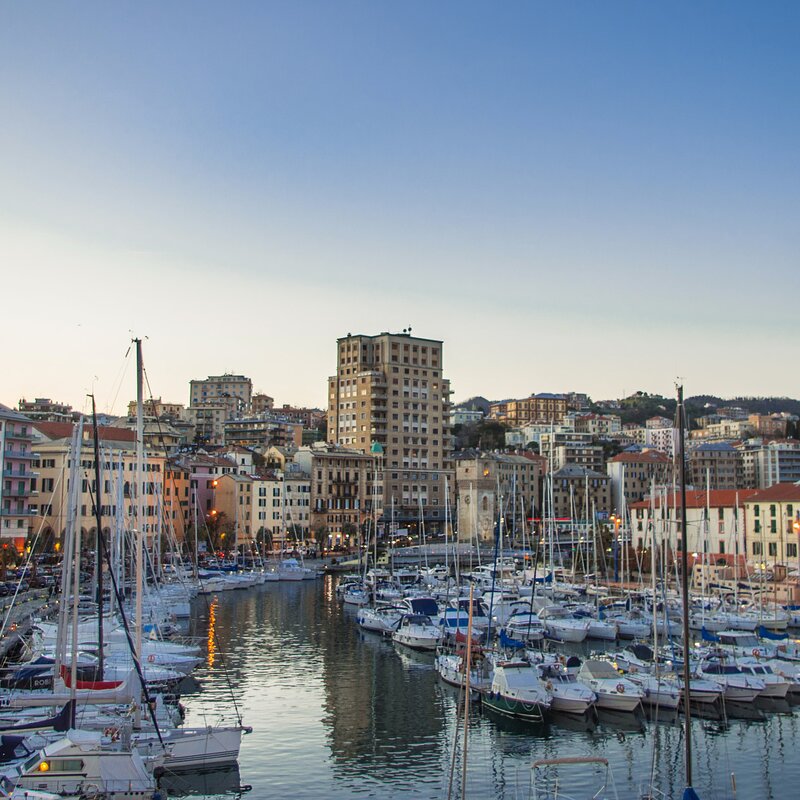 Savona from the Sea: The City Seen from the Cruise Port