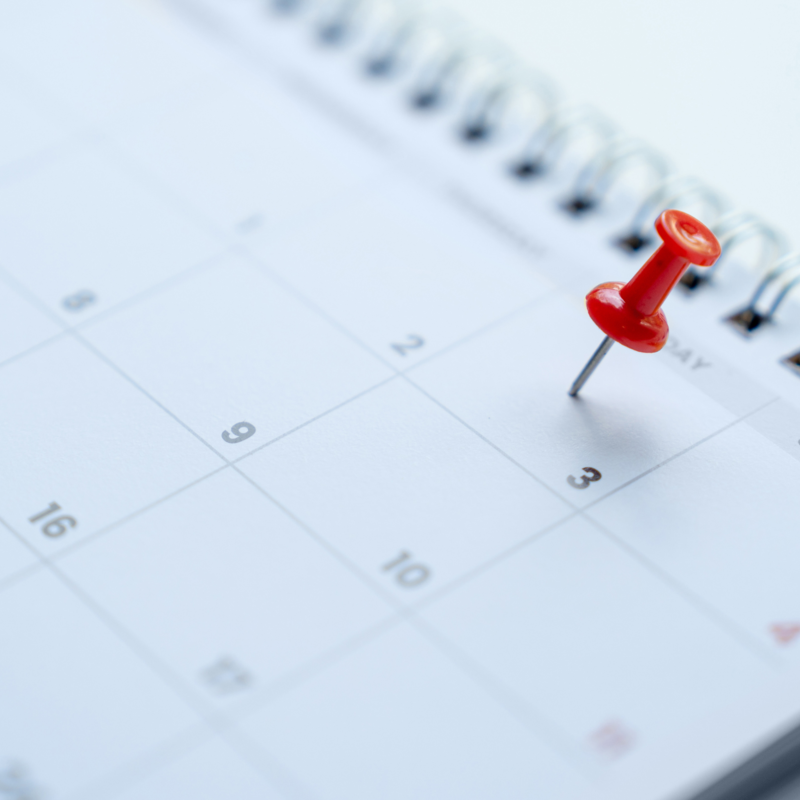 Calendario eventi aprile