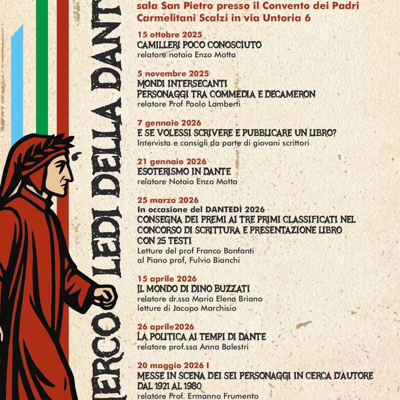 I mercoledì della Dante