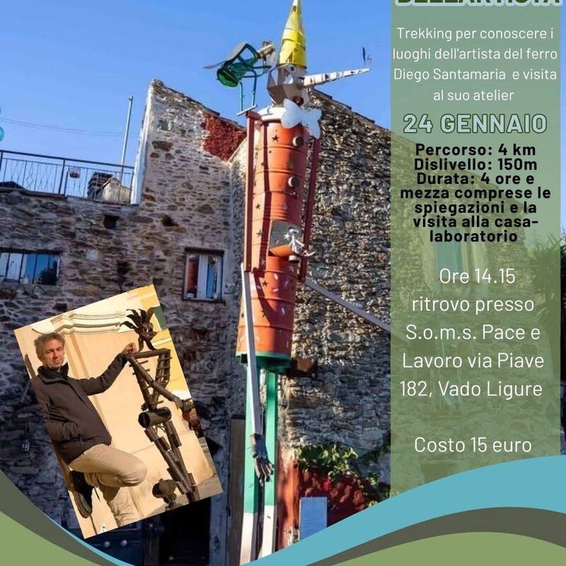 "A casa dell'artista" - Trekking