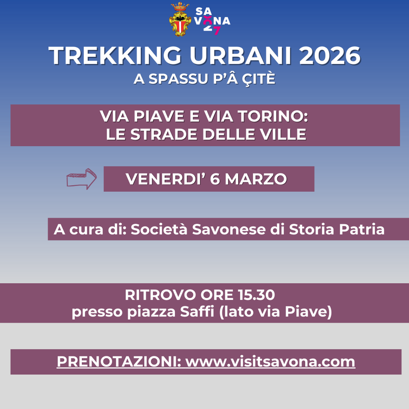 Trekking Urbano: via Piave e via Torino, le strade delle ville