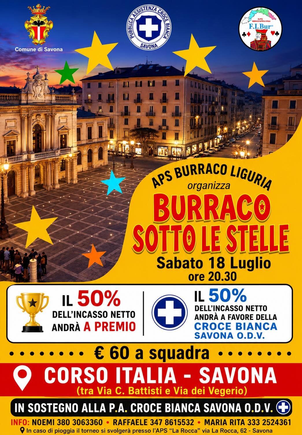 Burraco Sotto Le Stelle