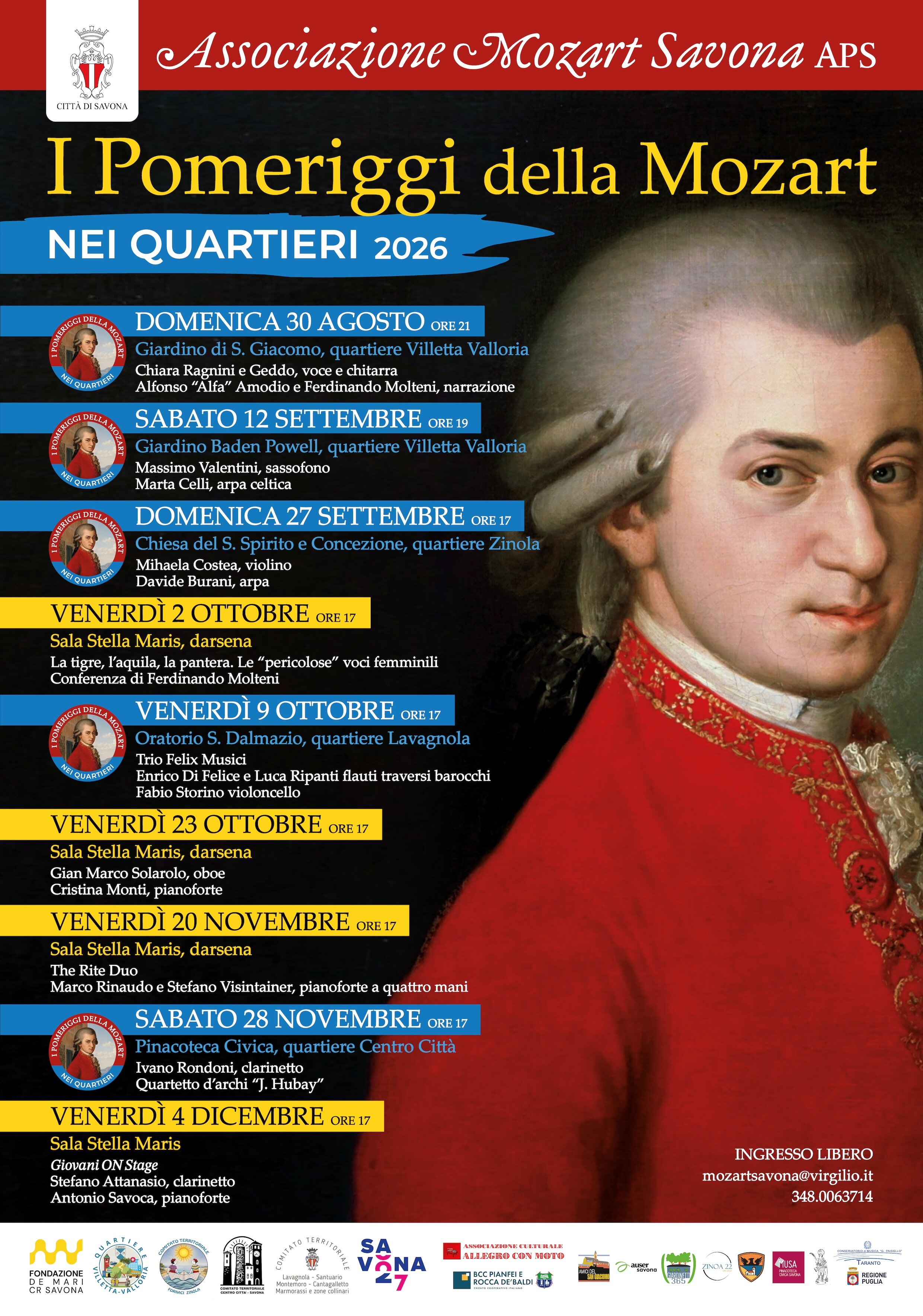 The afternoons of Mozart