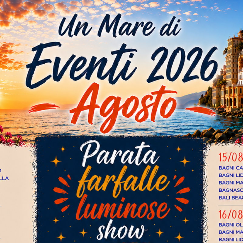 Un mare di eventi a Savona ad agosto